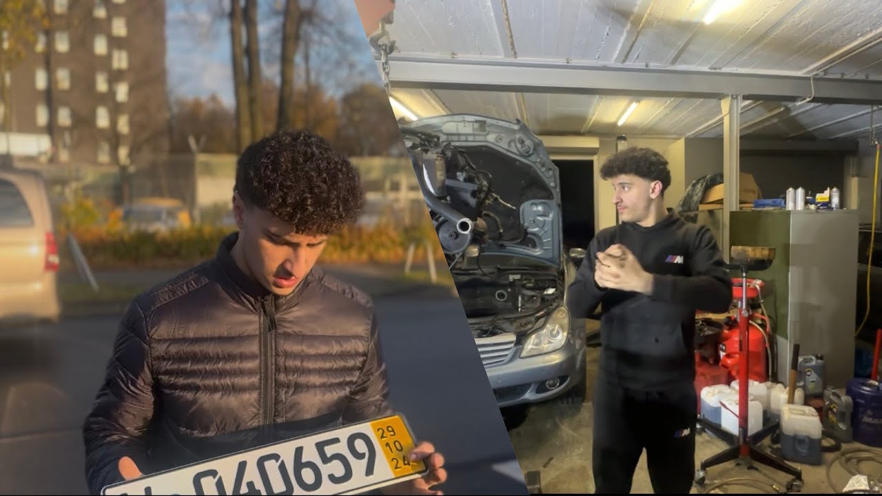 MERCEDES-BENZ W219 CLS350 - Motor Ausbau