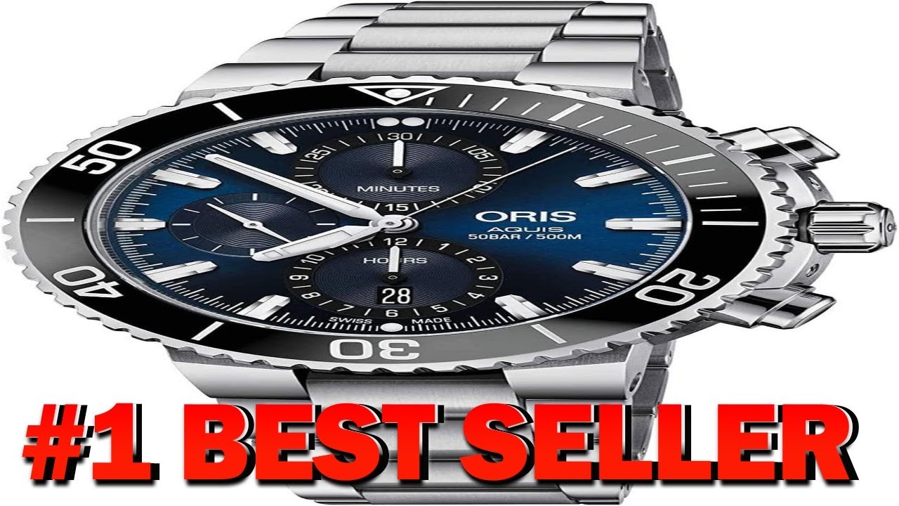 Oris Aquis Chronograph Automatic Blue Dial Men's Watch 01 774 7743 4155 07 - B07KW14TTR