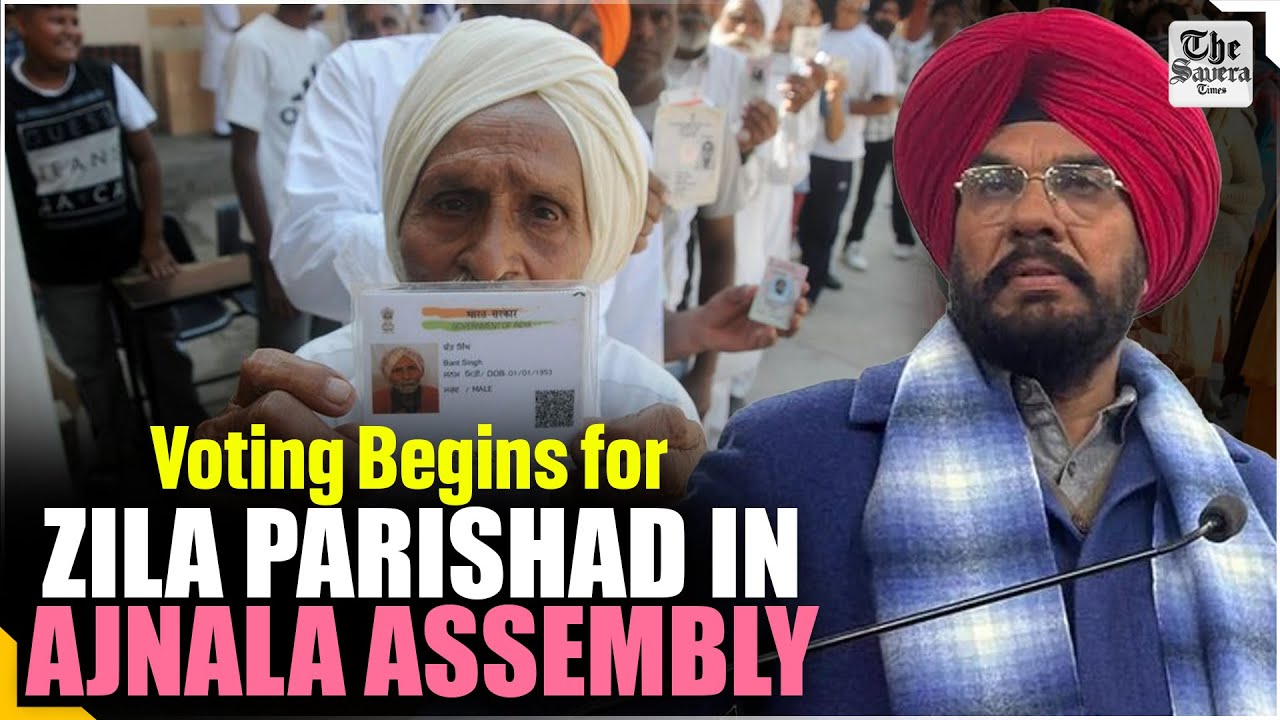 Amritsar (Punjab) : Voting Begins for Zila Parishad in Ajnala Assembly