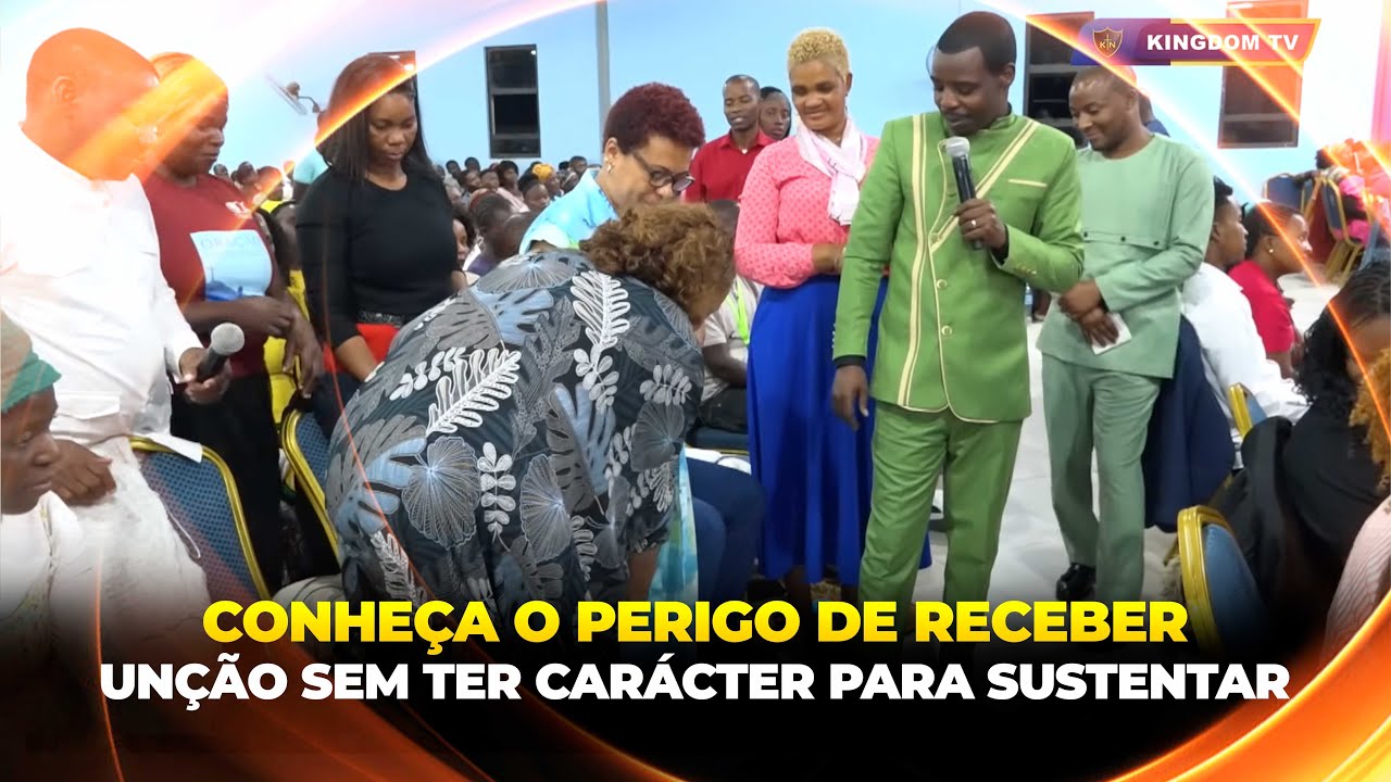 Conheça o perigo de receber unção sem ter carácter para sustentar || Apóstolo Onório Cutane