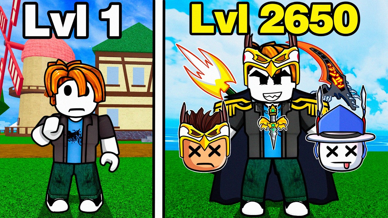 Blox Fruits Noob To Pro Defeating EVERY Raid Boss