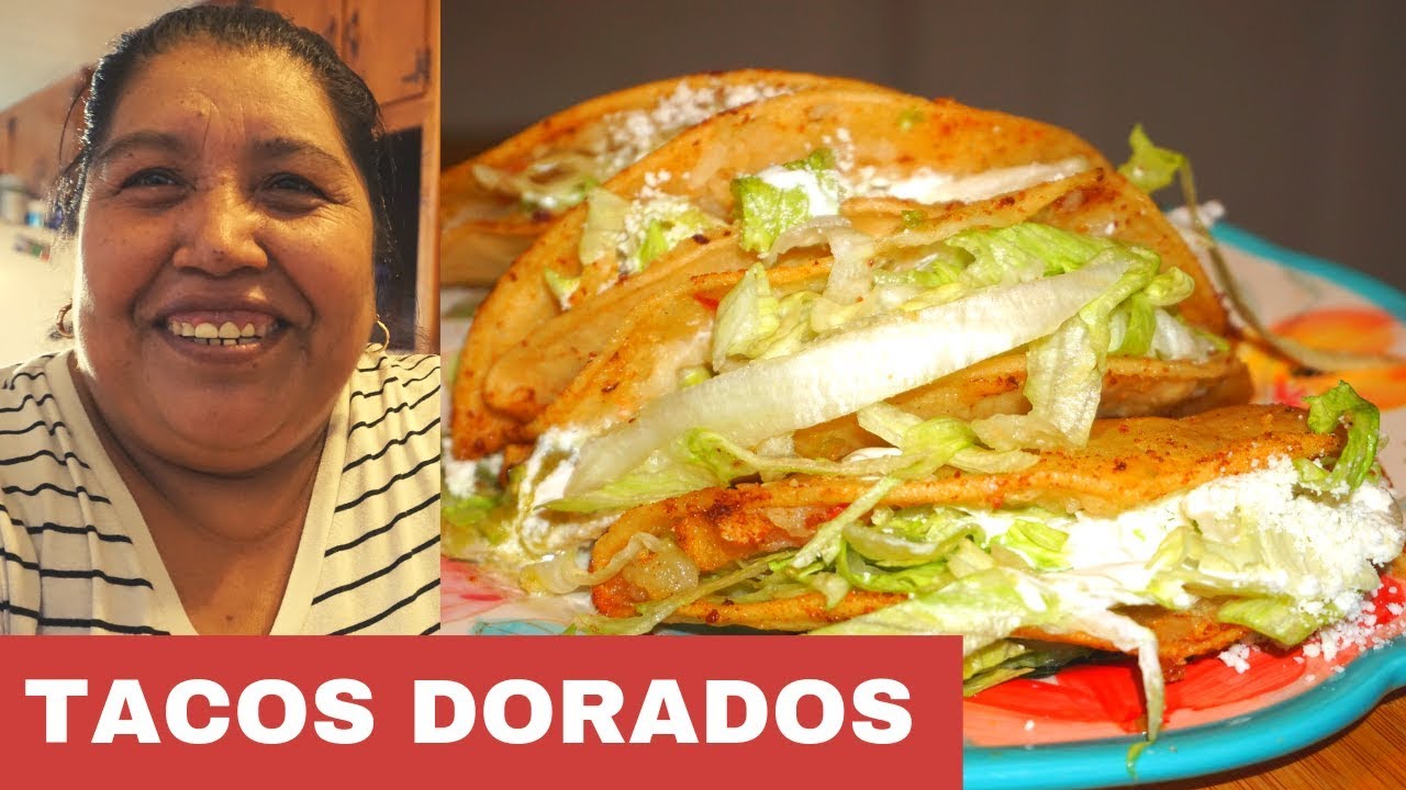 Como Hacer Tacos de Papas Receta 2021 Dorados
