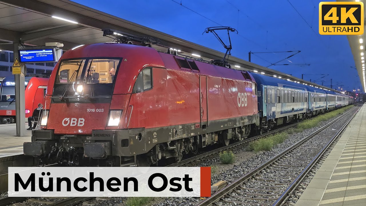 München Ost 14.09.2025 - Früher Morgen mit Nightjets, EuroNight & S-Bahn-Verkehr