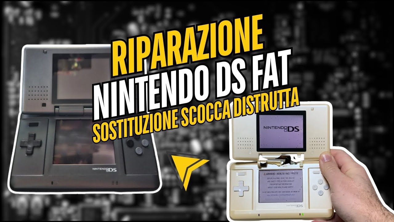 Quando provi a cambiare la scocca... e distruggi tutto! | Fix Nintendo DS Fat