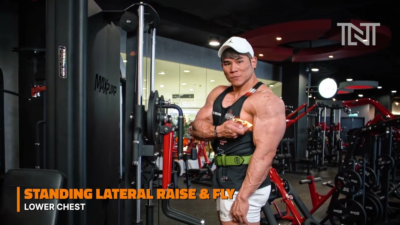 Standing Lateral Raise & Fly (Maxpump) | TNT Fitness Pro