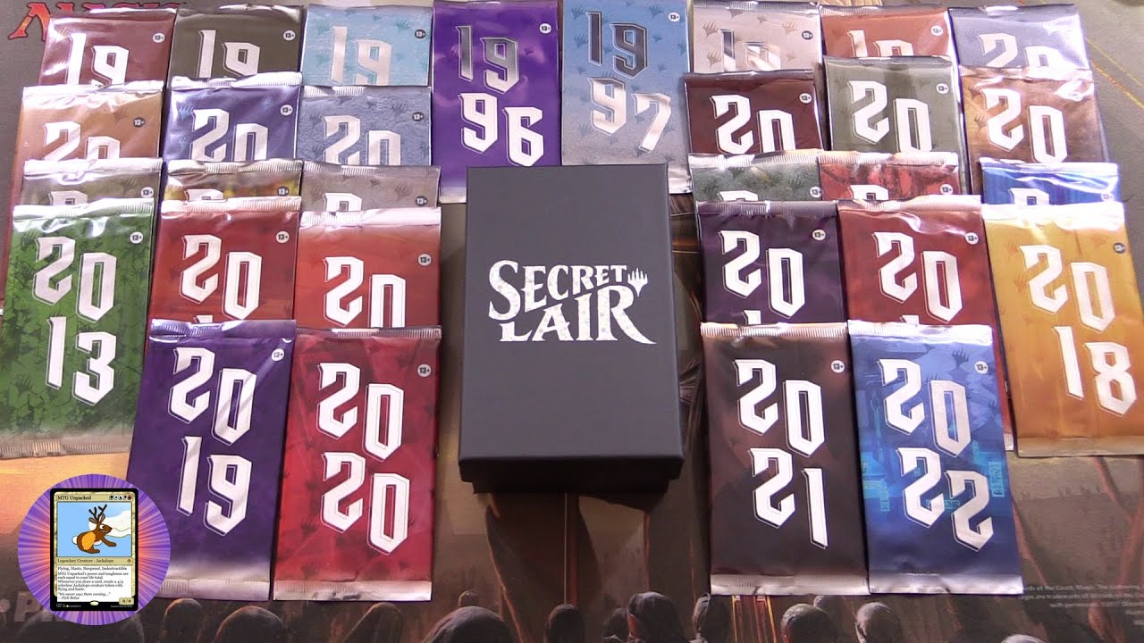 MTG Secret Lair: 30th Anniversary Countdown Kit - MAGIC HISTORY!
