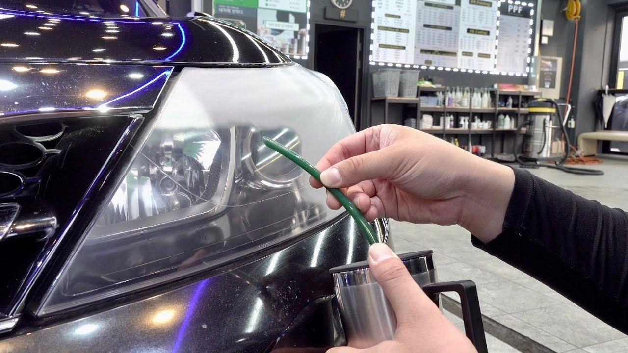 Ветеран корейской автомойки превратил грязную подержанную машину в новую