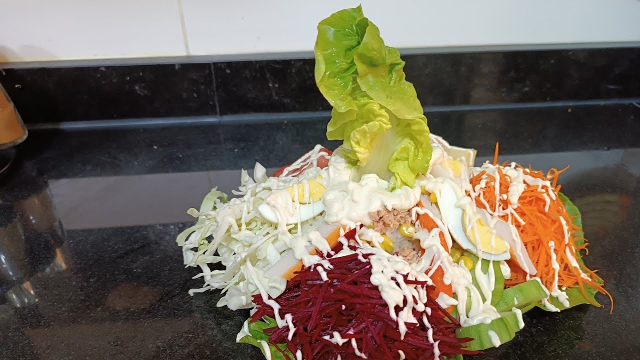 Salade niçoise 🥗 سلطة نيسواز ديال المطاعم الأصلية بكل تفاصيلها من صاحبة مطعم