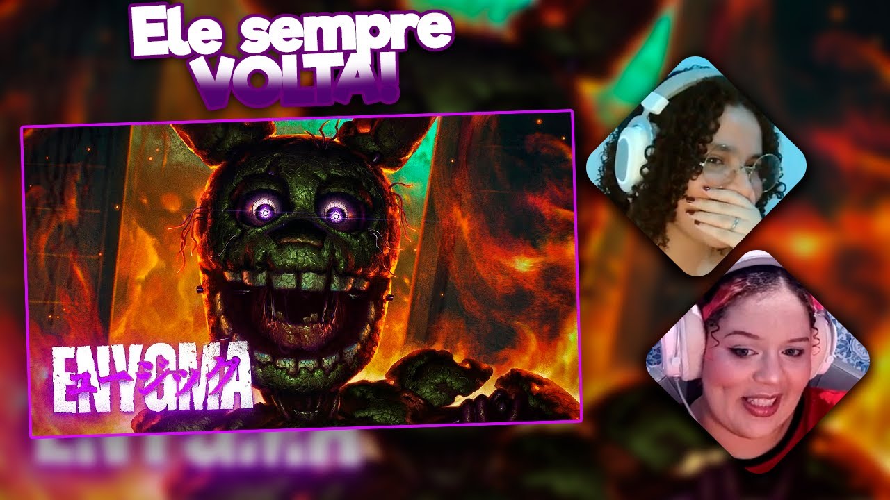 REACT | Sua Agonia | Springtrap/William Afton (Five Nights at Freddy's) | Enygma