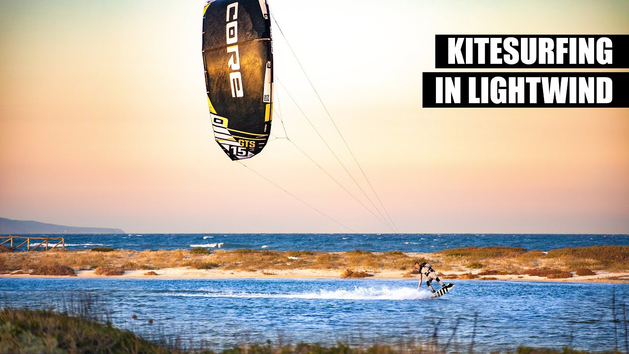 Make Kitesurfing In LIGHTWIND FUN