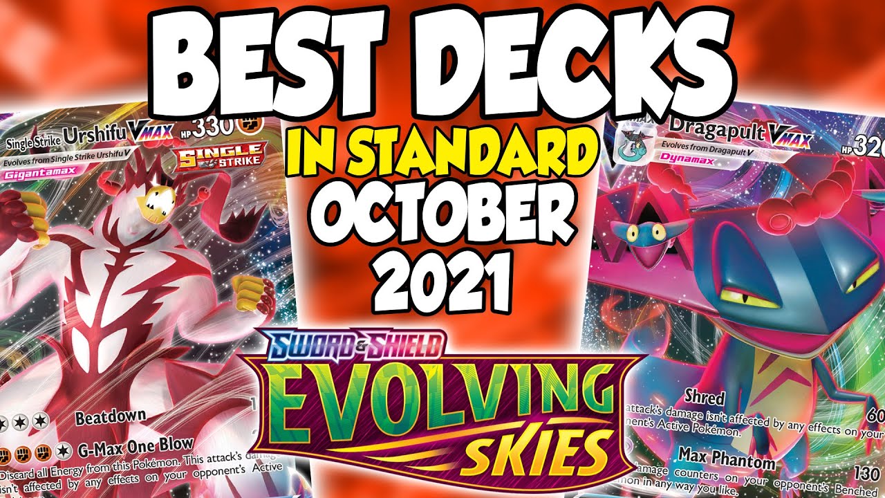 BEST DECKS in Standard! Evolving Skies Meta Game Deck Lists | PTCGO 2021
