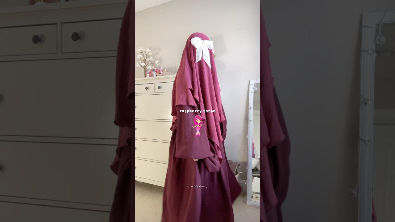 if strawberry shortcake characters were hijabis #khimar #hijab #modesty #abaya #muslimah #niqab