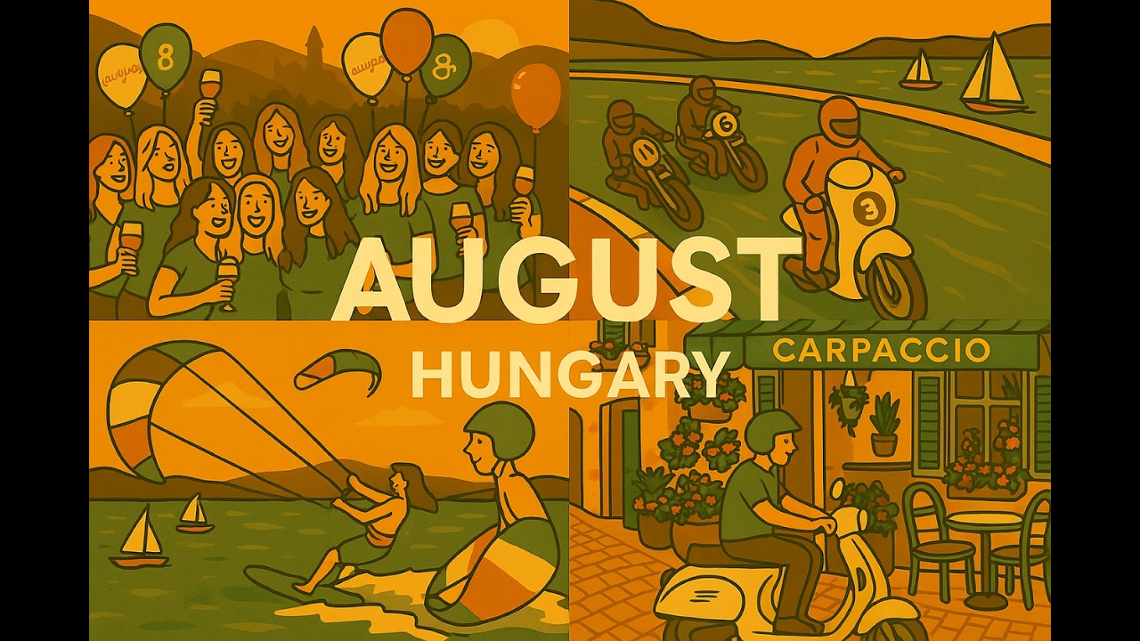 S5August - ✨Bachelorette Party, MotoGP, Balaton Sailing, Vespa, Hymer, Dive School, Openair Cinema