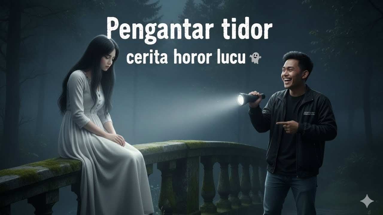 Pengantar Tidur Cerita Komedi Horor | Kuntilanak Jembatan Desa
