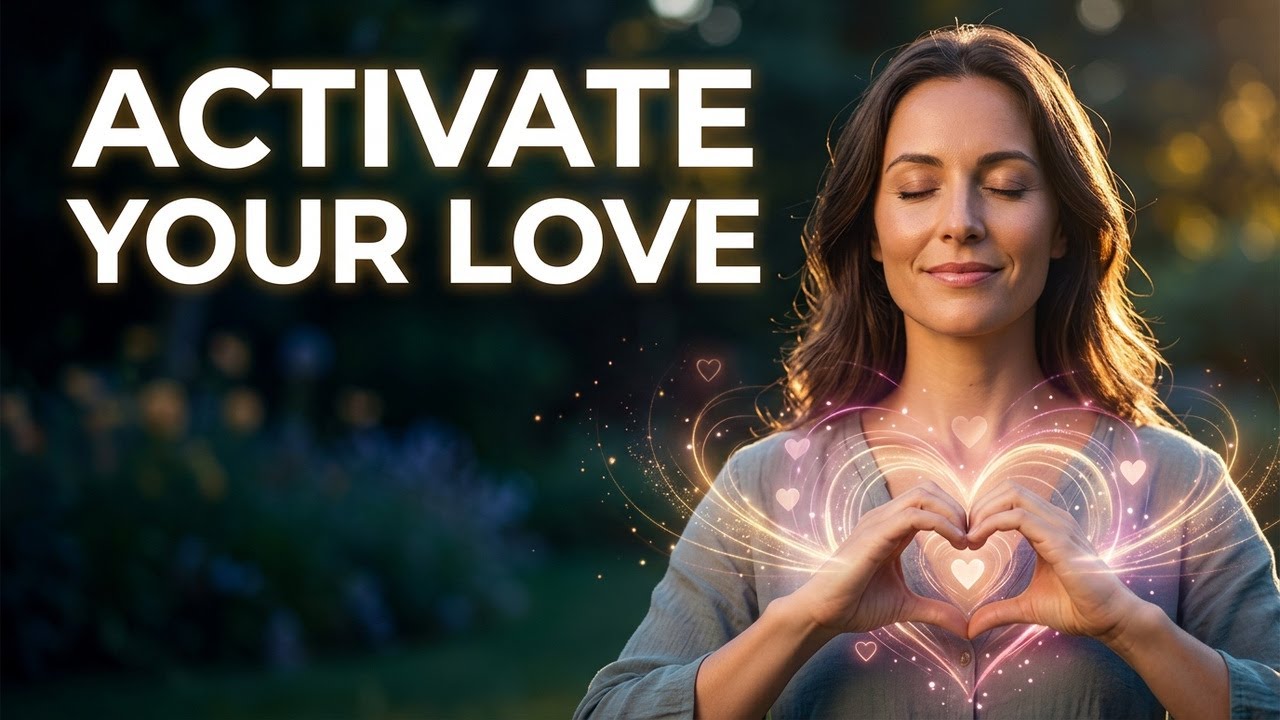 528Hz Love Frequency • Emotional Healing & Heart Chakra Meditation Music