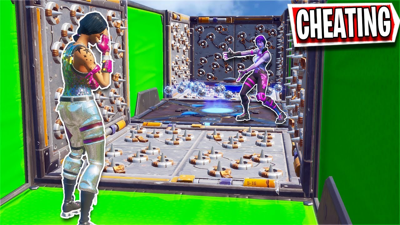 I caught him CHEATING in this Deathrun... *EXPOSED* (Fortnite Creative)