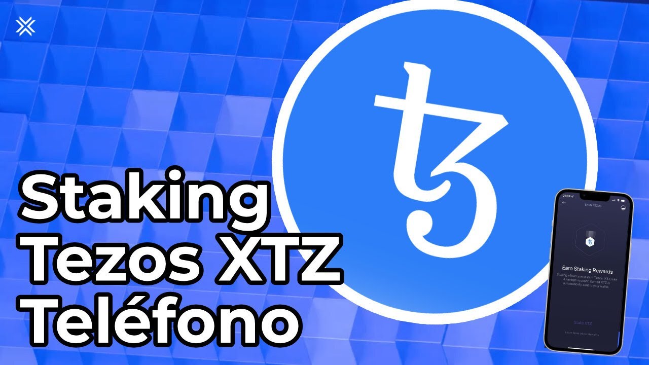 Como hacer staking con Tezos XTZ | Exodus tutorial tel&eacute;fono