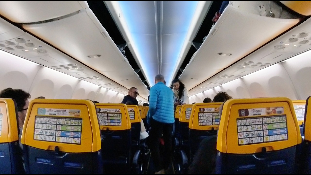 Flight BRATISLAVA To MILANO BERGAMO | Bratislava Airport | Flying With RyanAir