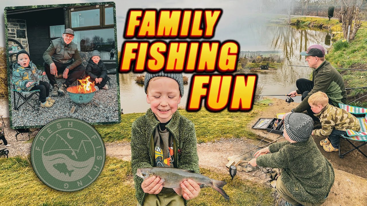 Family Fishing Fun at Tom’s Pond, Otley – Carp Fishing & Glamping Adventure!