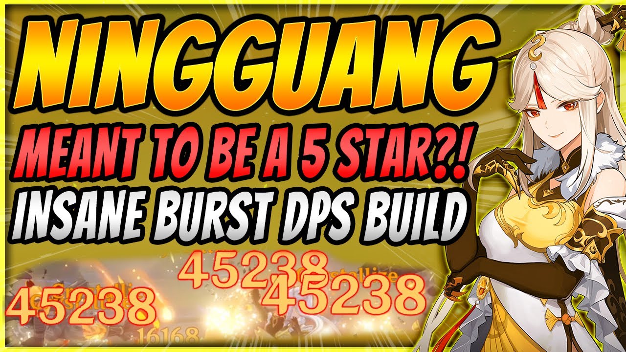 NINGGUANG GUIDE - Best Artifacts, Weapons, Comps & Tips | Genshin Impact
