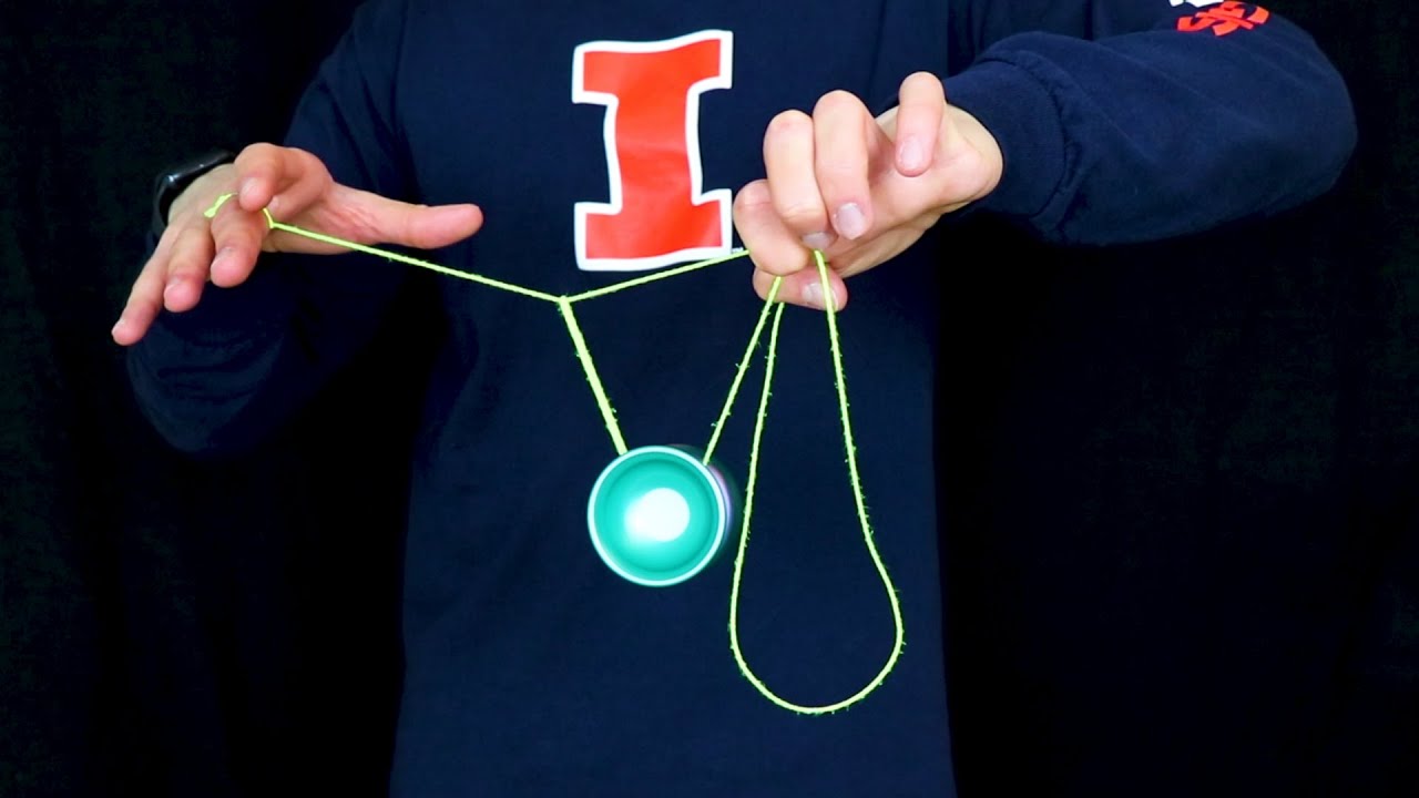 A Well Presented Slack Green Triangle YoYo Trick Tutorial
