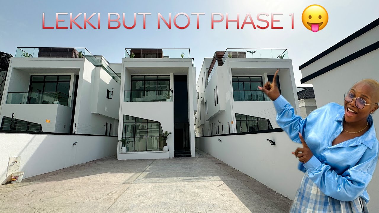 Who said it must be lekki phase 1 ? 5 bedroom detached duplex in Ikate lekki Lagos Nigeria