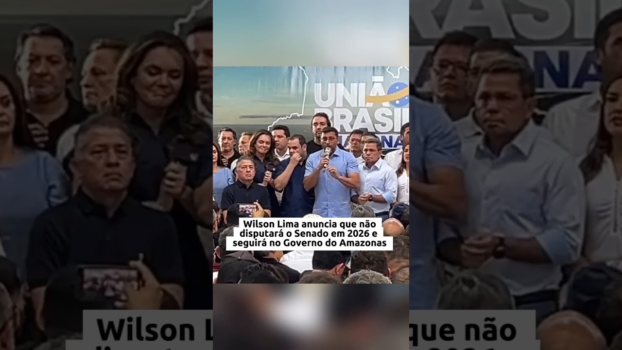 Wilson Lima anuncia que ficar&aacute; no cargo at&eacute; 5 de janeiro de 2027 e descarta disputar o Senado