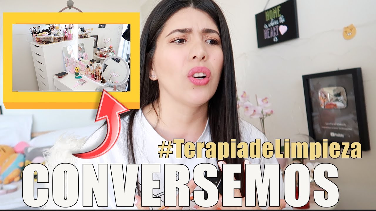 Limpiando, Organizando y Conversando... Mientras les MUESTRO mi COLECCION de MAQUILLAJE