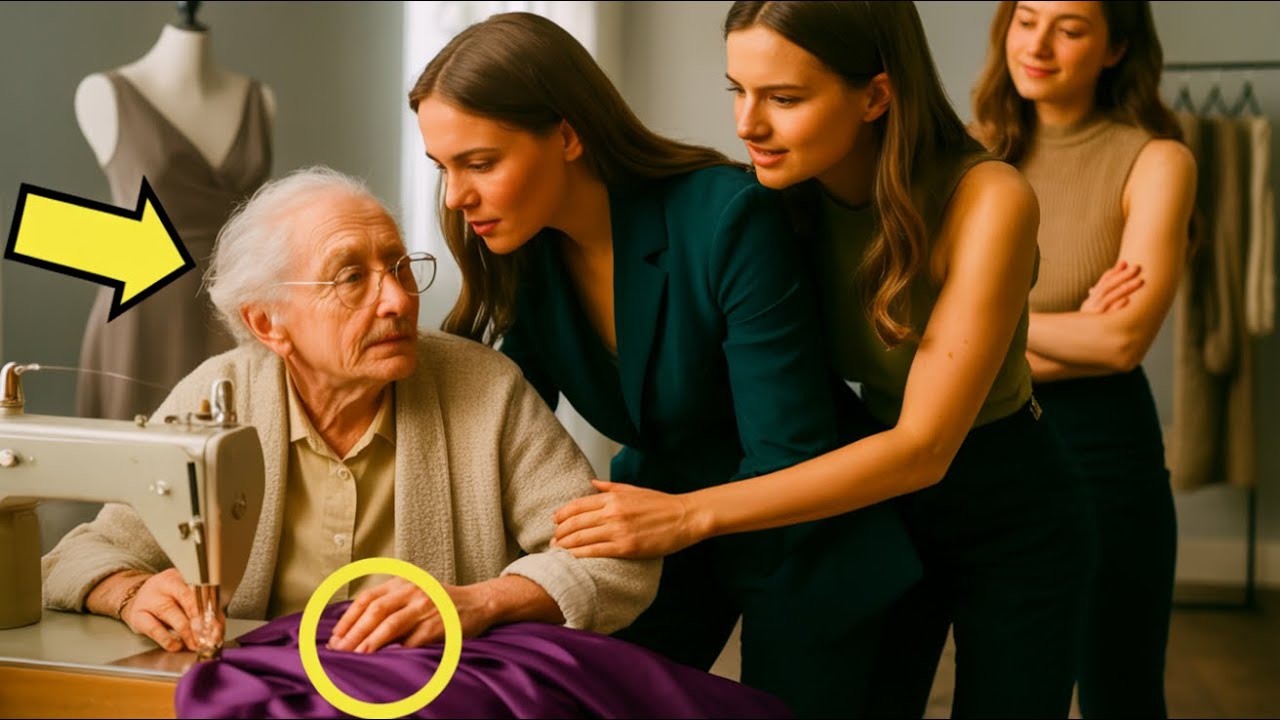 GIVE UP, YOU'RE DONE… THEY MOCKED THE ELDERLY WOMAN, BUT SHE SILENCED ALL THE YOUNG SEAMSTRESSES