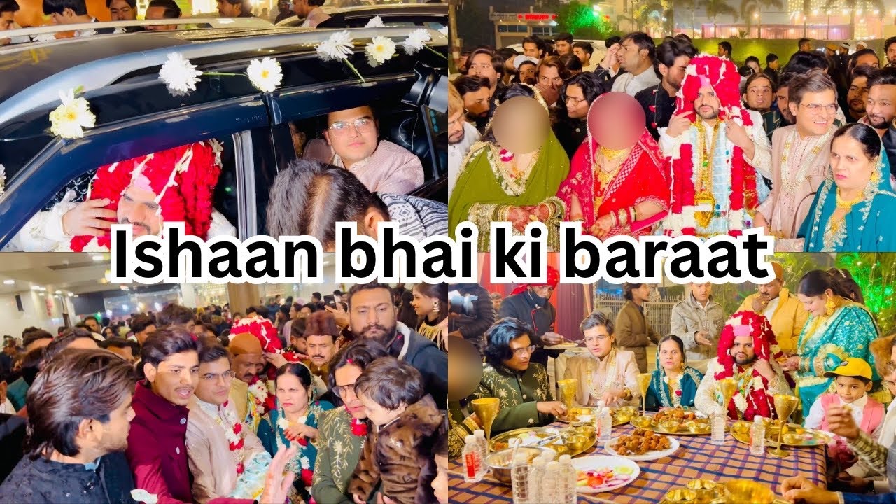 Ishaan bhai ki baraat ka scene 🤗 इतनी भीड़ part-2 #ishaanali11 #shadi #youtube