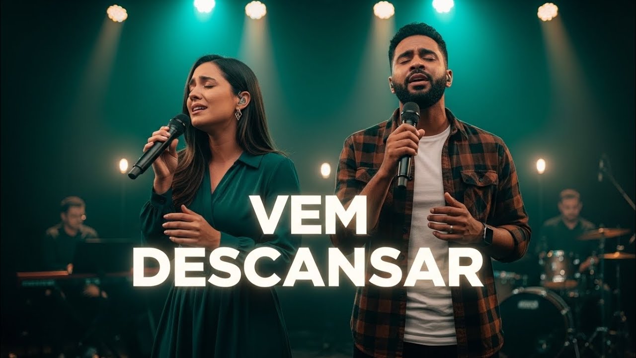 -Vem Descansar #adoração #musica #ia 