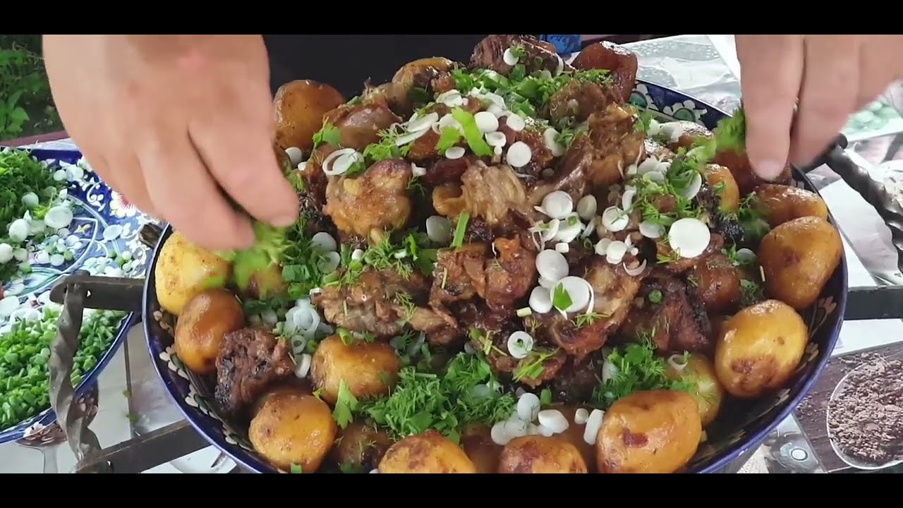 Казан Кабоб из нутрии#нутрия#казан#картошкавказане#казанкебаб#