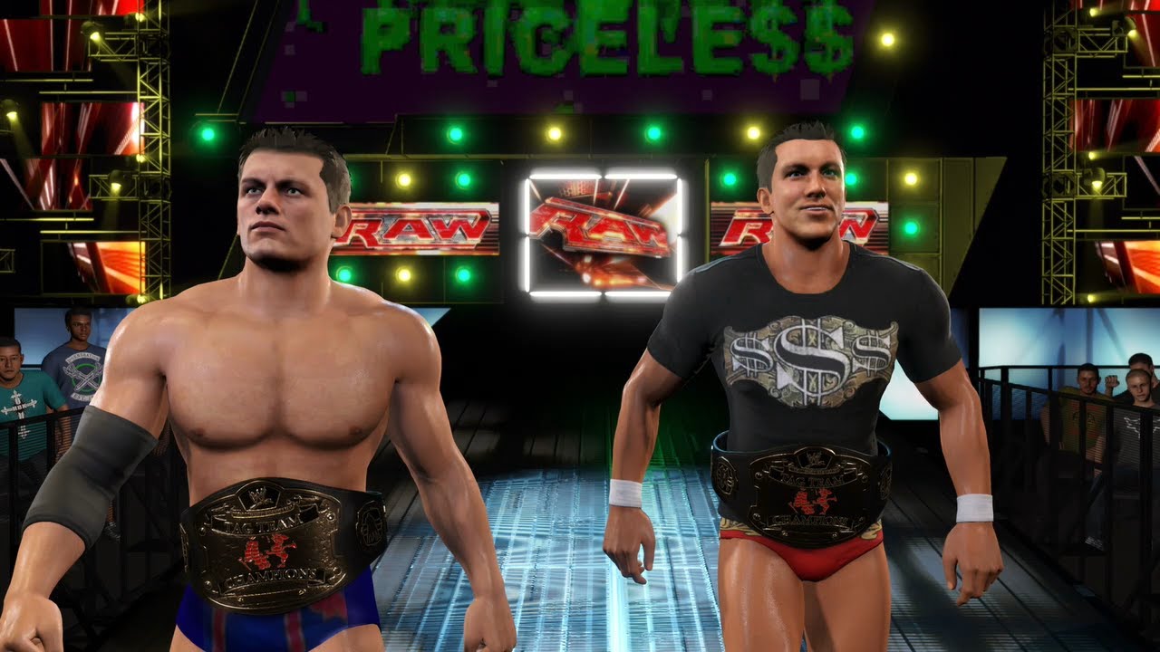 WWE2K22 CODY RHODES & TED DIBIASE JR. '08 ENTRANCE W/TUTORIAL (NO MODS)