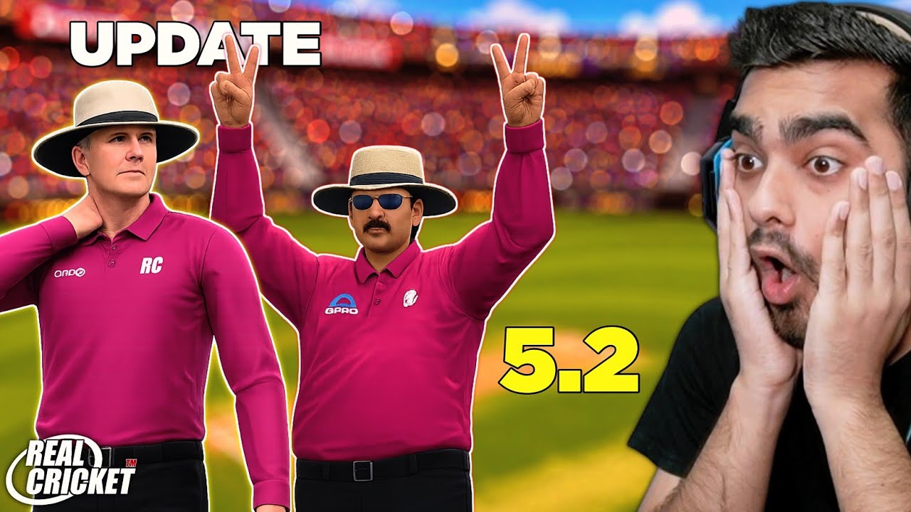 Real Cricket *5.2 UPDATE* Is Crazy 🔥