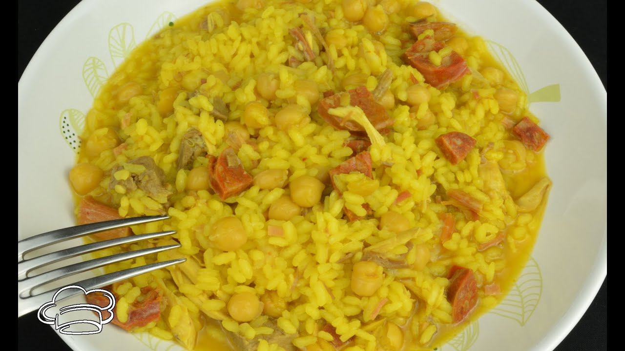 Como hacer arroz de puchero con ropa vieja, arroz caldoso