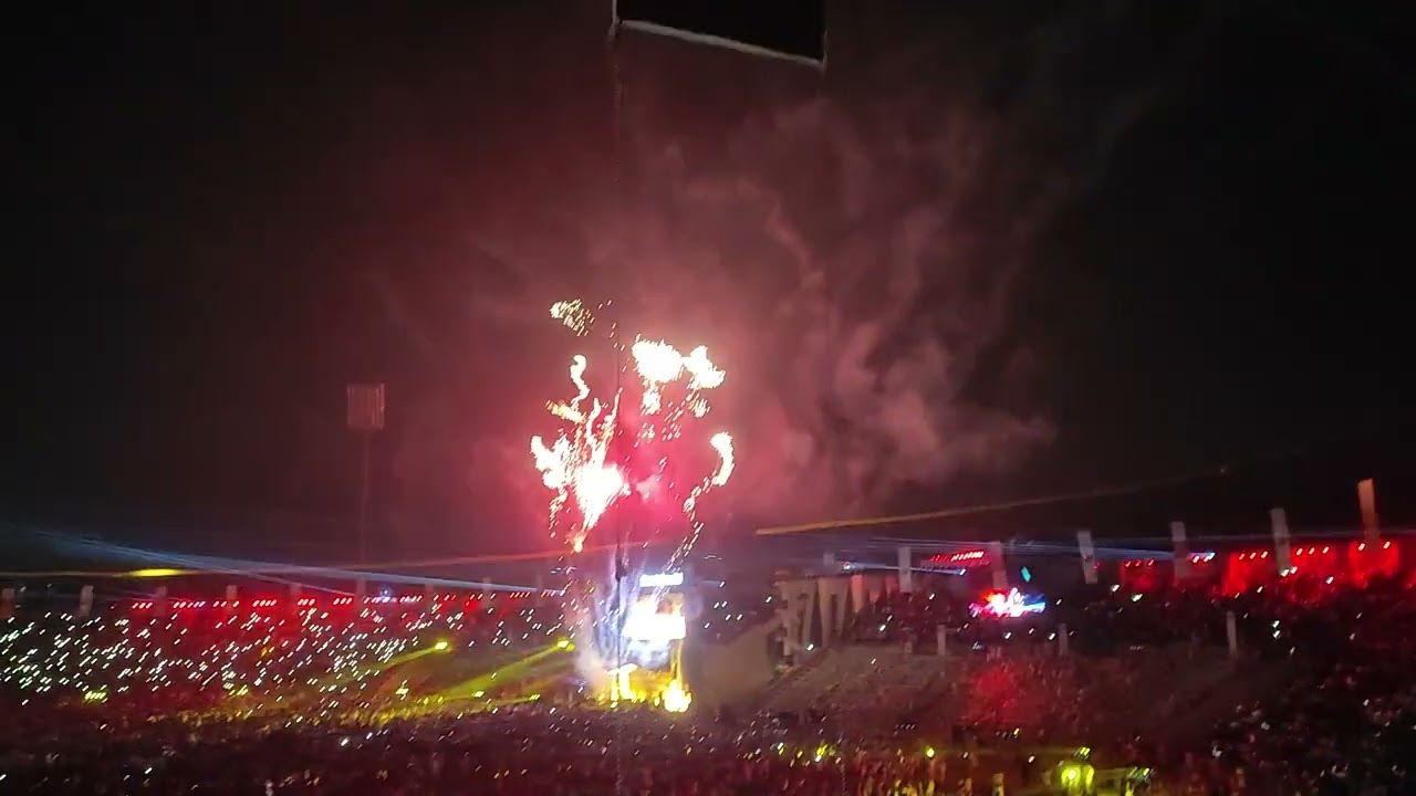 Light ceremony after Jhumair dance complete. at Sarusujai stadium 