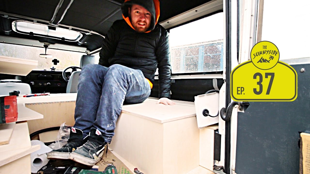 Klappen montieren | Defender zum Wohnmobil/Camper | selber bauen