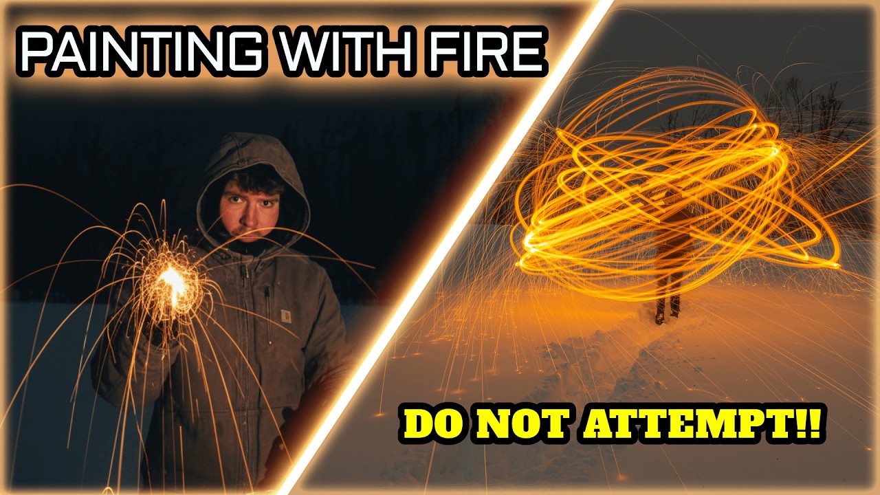 Painting with Fire at -10°