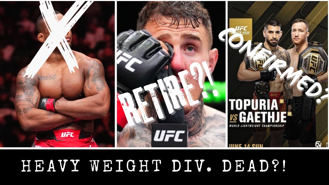 HEAVY WEIGHT DIVISION DEAD?!! UFC WHITE HOUSE ALREADY DONE! #ufc #mma