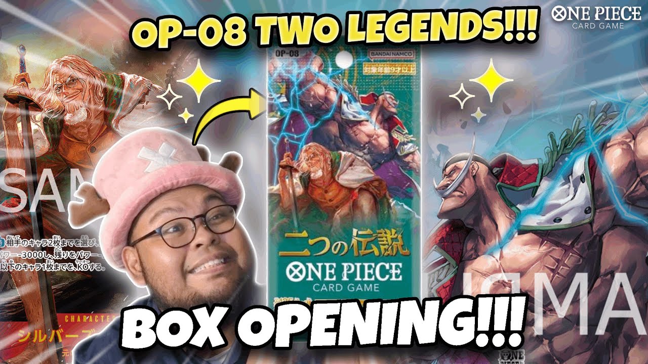 ✨OP-08 TWO LEGENDS BOX OPENING! OYAJIS! ✨