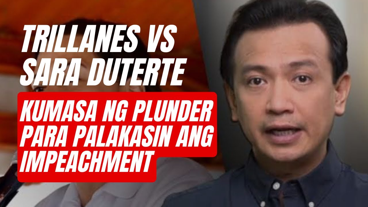 TRILLANES VS SARA DUTERTE | Kumasa ng Plunder para palakasin ang impeachment | Atty. Bueno Explains