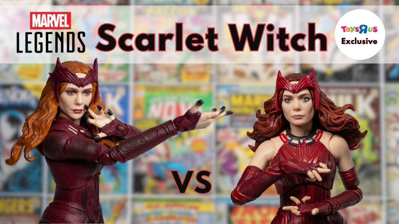 Marvel Legends Series Scarlet Witch, Doctor Strange in the Multiverse of Madness