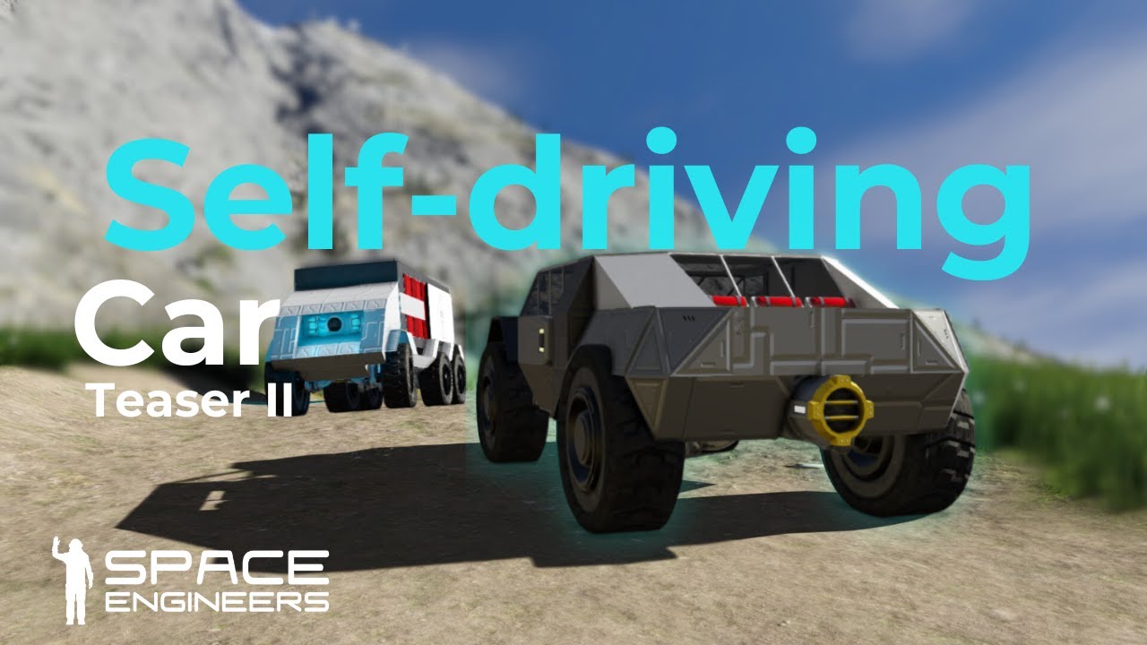 Self-Driving Traffic in Space Engineers?! | RoadPilot Teaser