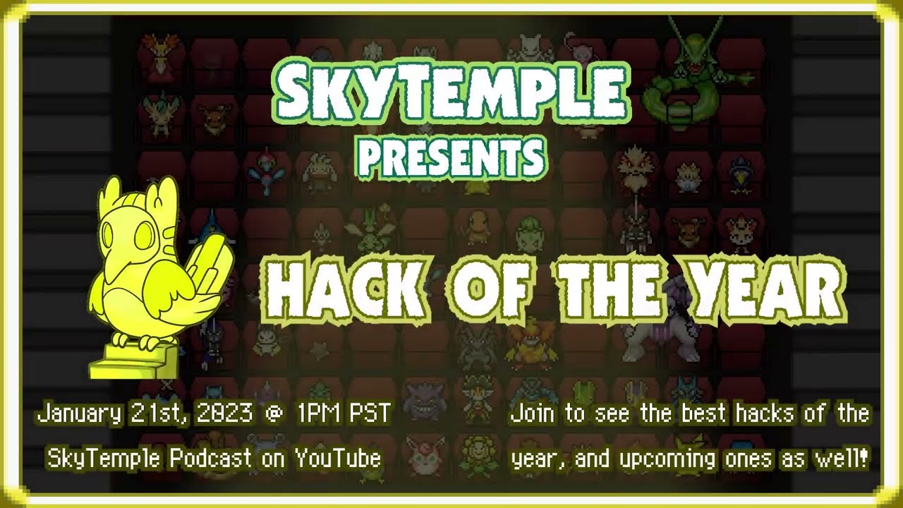 SkyTemple HACK OF THE YEAR! - Stream on January 21, 2023
