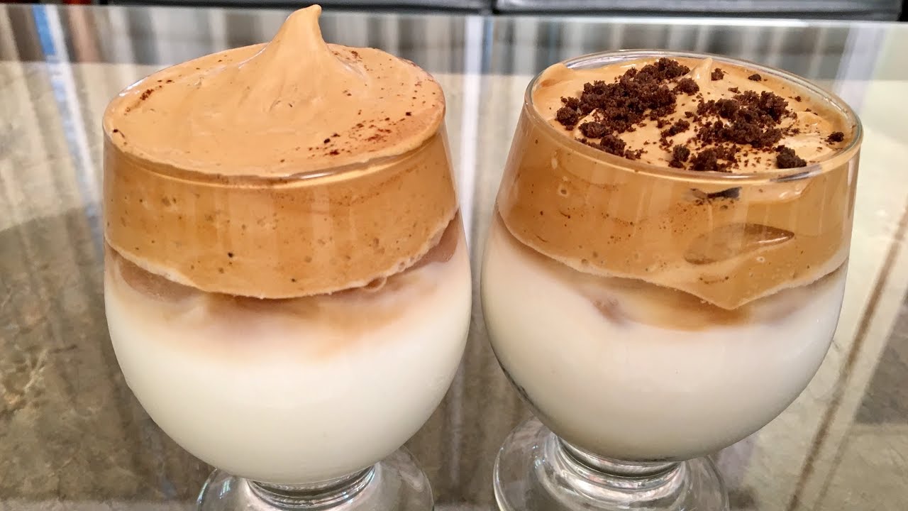 Dalgona Coffee in 2 Different Ways | Trending Dalgona Coffee | No Mixer| Frothy Coffee