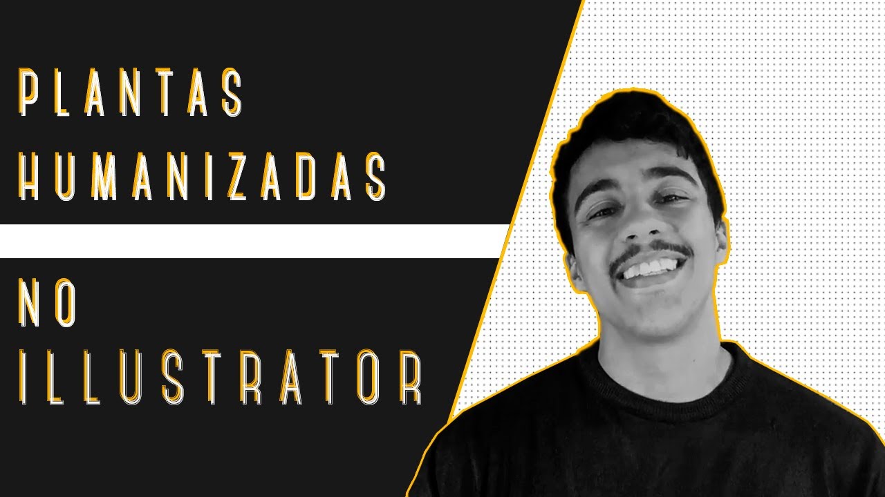 APRENDENDO A FAZER PLANTAS HUMANIZADAS | AutoCAD + Illustrator