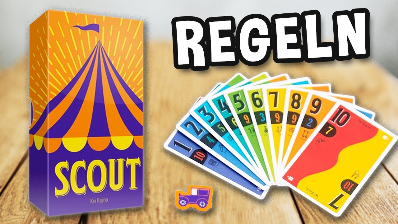 SCOUT - Spielregeln TV (Spielanleitung Deutsch) - OINK GAMES