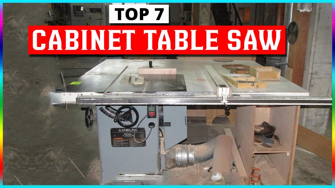 Best Cabinet Table Saws 2026 | Top 7 Powerhouse Machines Reviewed