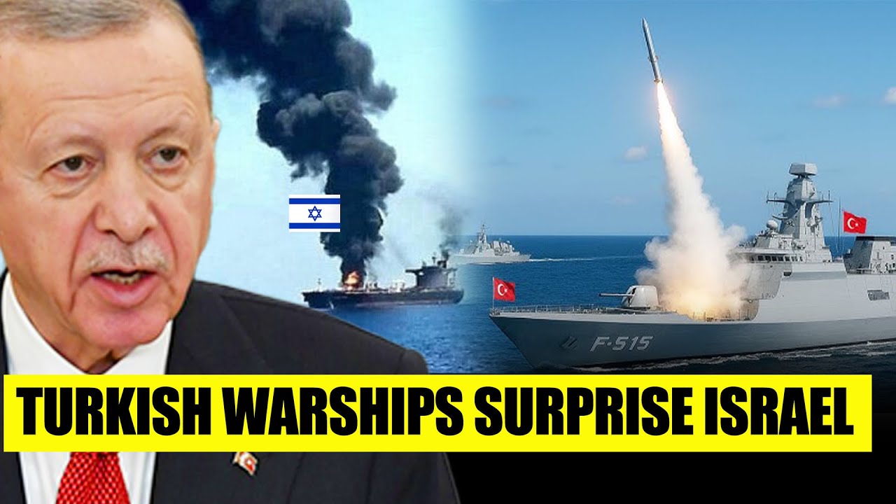 Turkey SHOCKS Netanyahu! Turkish Warships BLOCK Israeli Navy Over Gaza Flotilla | OpenmindedReporter
