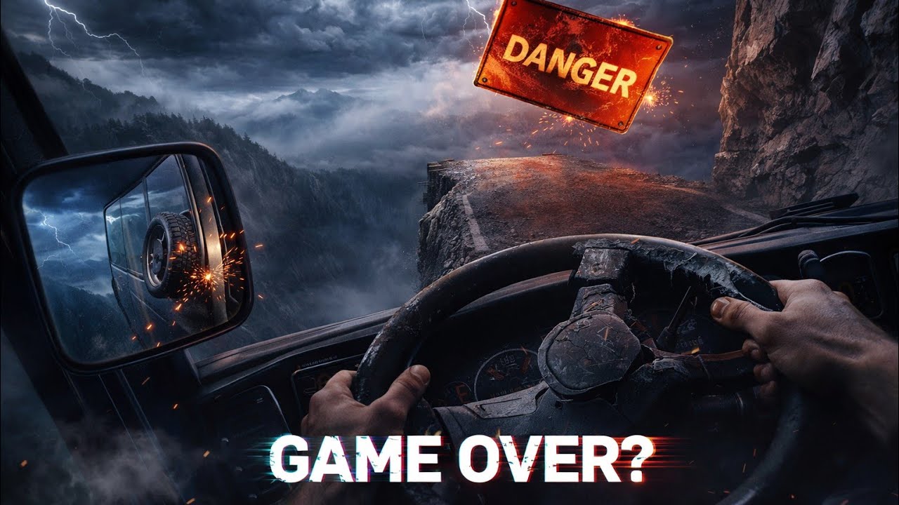 ​😱 ACCIDENT Ho Gaya! - Dangerous Narrow Road Driving | Bus Simulator Gameplay